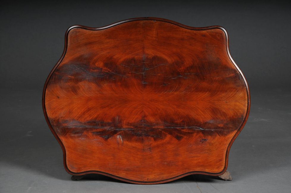 Table d'appoint Louis Phillip en acajou vers 1860 G-98