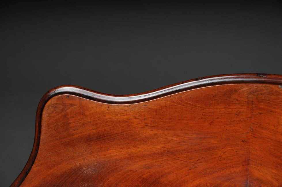 Table d'appoint Louis Phillip en acajou vers 1860 G-98