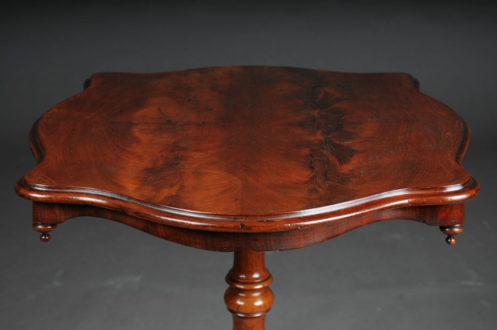 Table d'appoint Louis Phillip en acajou vers 1860 G-98