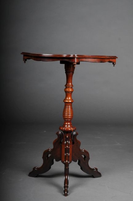 Table d'appoint Louis Phillip en acajou vers 1860 G-98