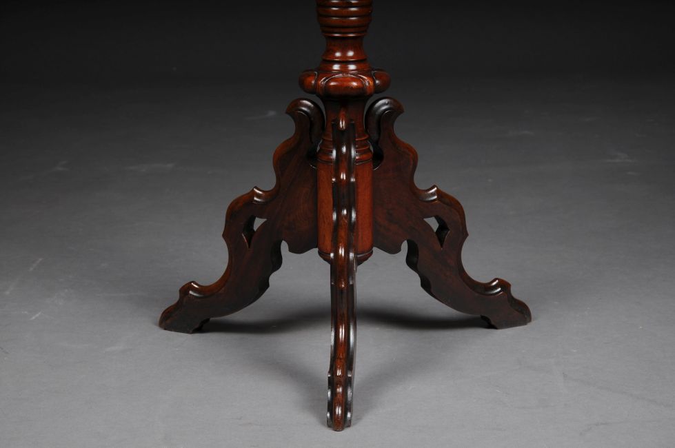 Table d'appoint Louis Phillip en acajou vers 1860 G-98