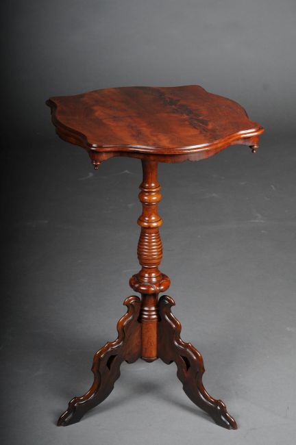 Table d'appoint Louis Phillip en acajou vers 1860 G-98