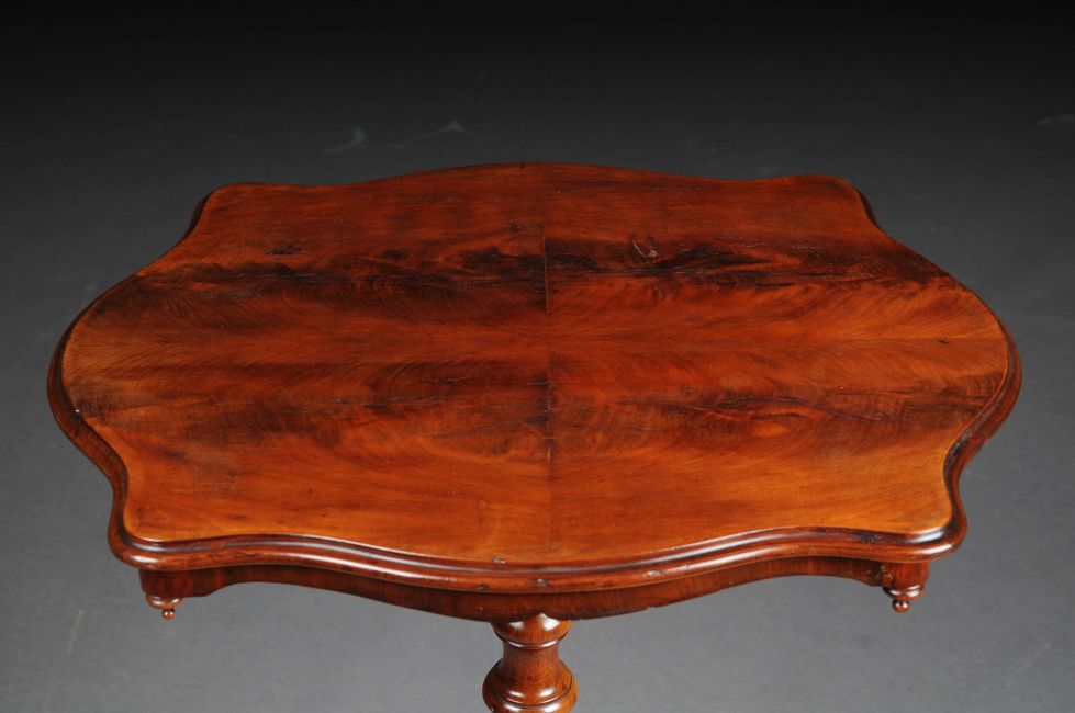Table d'appoint Louis Phillip en acajou vers 1860 G-98