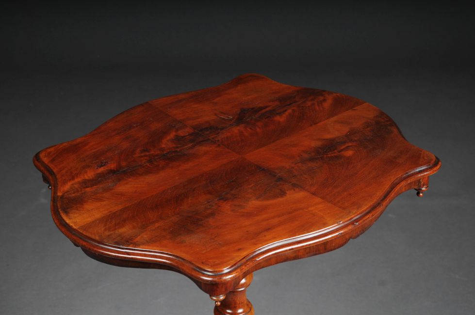 Table d'appoint Louis Phillip en acajou vers 1860 G-98
