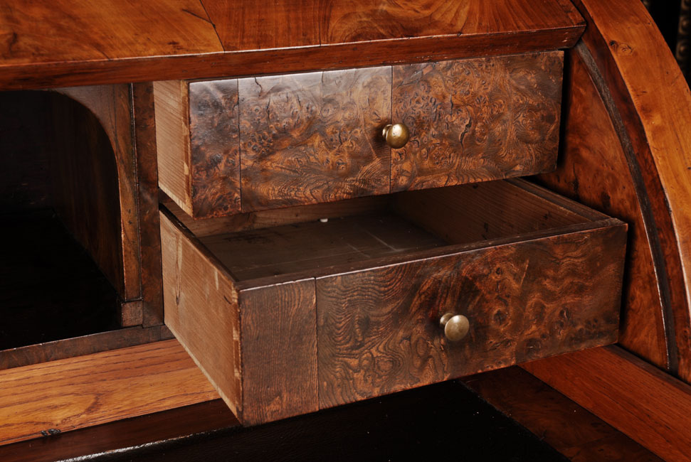 SÜDDEUTSCHER BIEDERMEIER SEKRETÄR KLASSIZISMUS UM 1810 KIRSCHE | eBay